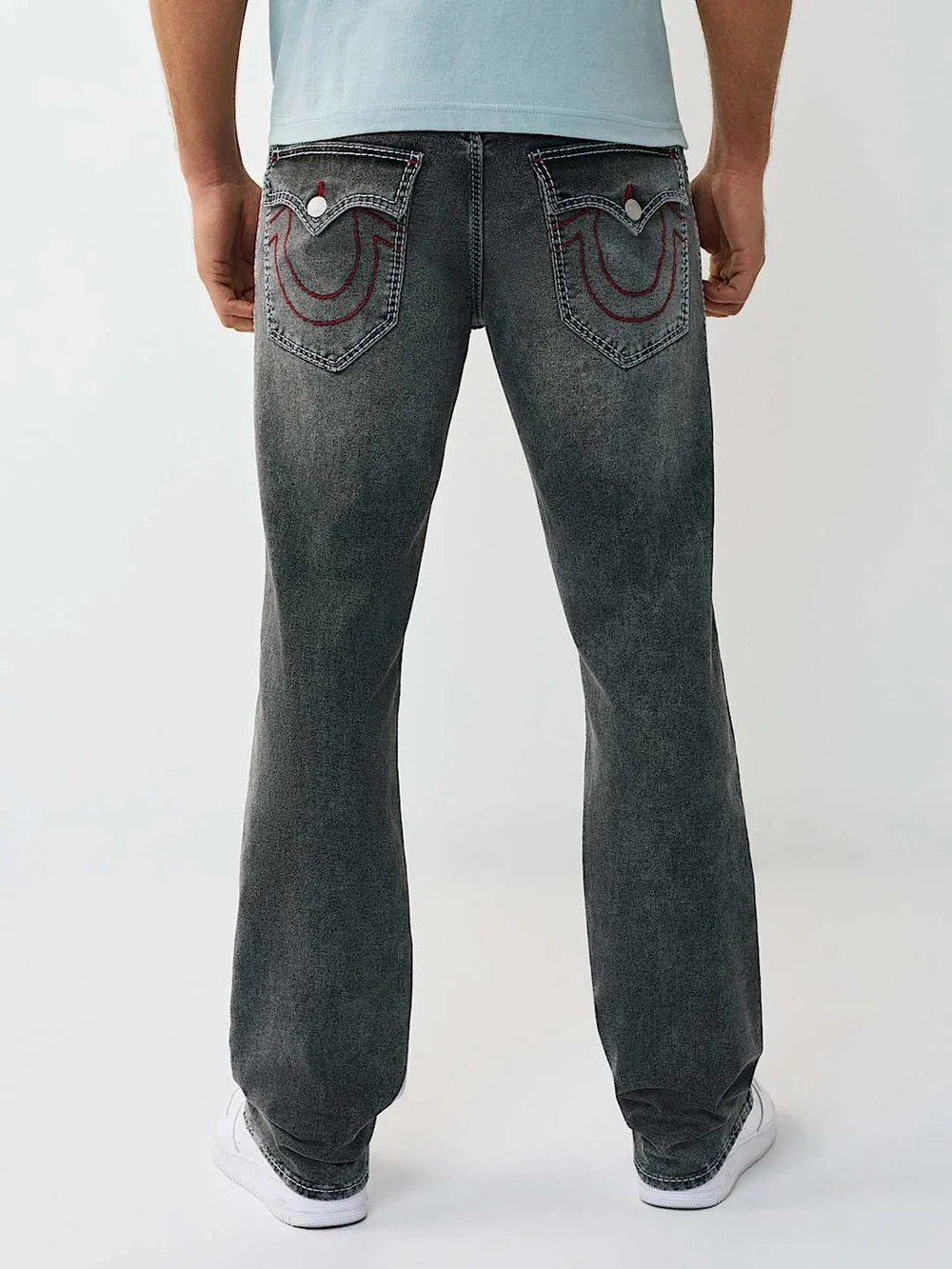 True Religion Ricky big t flap straight Jean